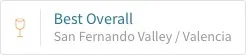 Best Overall award badge for San Fernando Valley/Valencia location