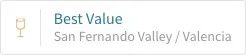 Best Value label for San Fernando Valley / Valencia region